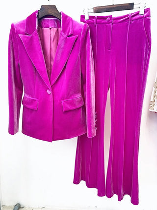 Velvet 2 Piece Suit