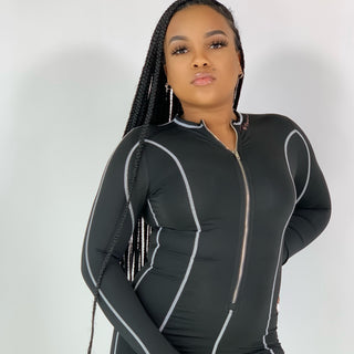 Fly Girl Jumpsuit - Black