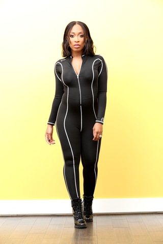 Fly Girl Jumpsuit - Black